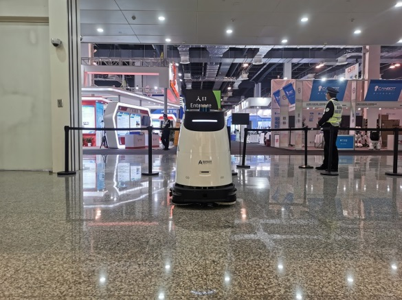 Komersyal na Floor Washing Robot ng Intelligence.Ally Technology